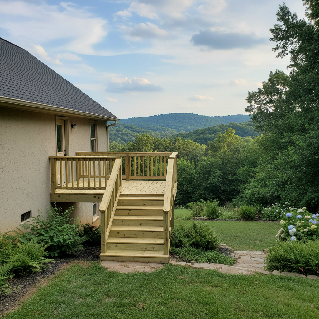 Deck Replacement completed by New Look Deck Inc in Sherwood, AR