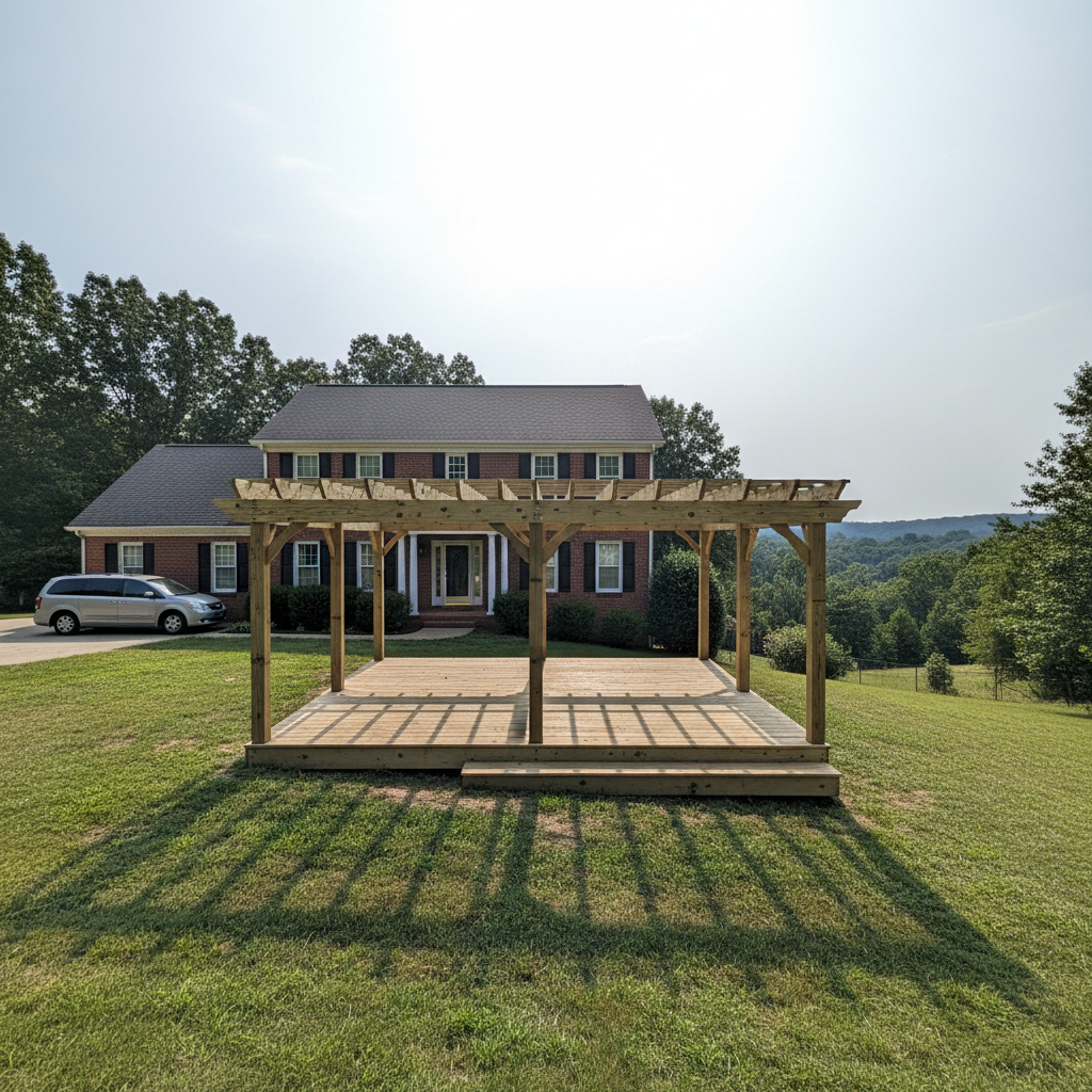 Deck Resurfacing completed by New Look Deck Inc in Maumelle, AR