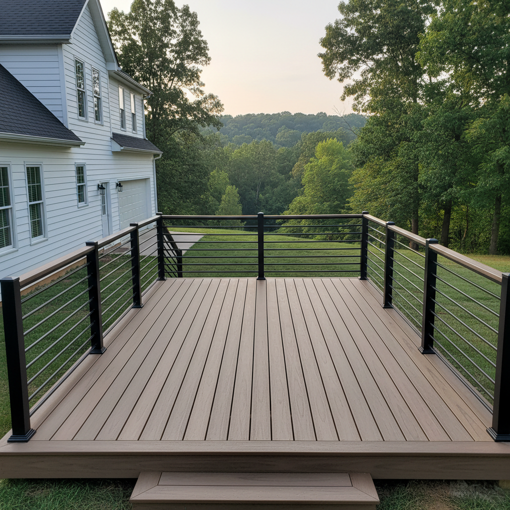 Deck Repair completed by New Look Deck Inc in Little Rock, AR
